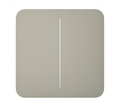 Вимикач Ajax LightSwitch 2-gang Olive двоклавішний Вимикач Ajax LightSwitch 2-gang Olive двоклавішний