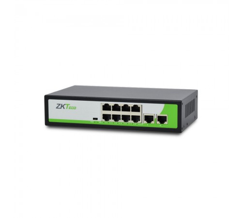 PoE-комутатор ZKTeco ZK-PoE82N-120W з 8 портами PoE PoE-комутатор ZKTeco ZK-PoE82N-120W з 8 портами PoE