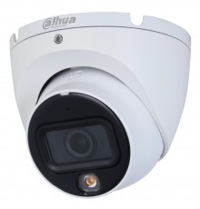 HDCVI відеокамера 5 Мп Dahua DH-HAC-HDW1500TLMP-IL-A (2.8 мм) з подвійним підсвічуванням для системи відеонагляду
