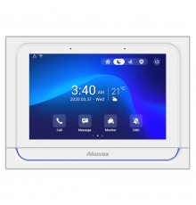 IP-відеодомофон з Wi-Fi 7" Akuvox X933W White