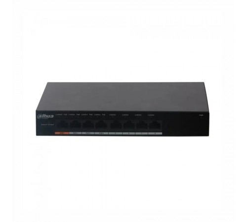 Мережевий PoE-комутатор Dahua DH-PFS3008-8ET-60 некерований Мережевий PoE-комутатор Dahua DH-PFS3008-8ET-60 некерований