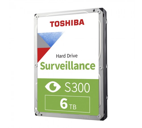 Жорсткий диск 6TB TOSHIBA S300 HDWT860UZSVA для відеоспостереження Жорсткий диск 6TB TOSHIBA S300 HDWT860UZSVA для відеоспостереження