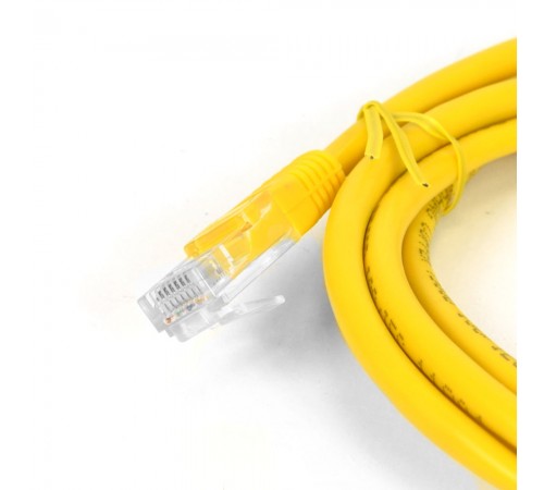 Патч-корд Hypernet PC-UTP-2M-YL 2м литий жовтий UTP RJ45 кат. 5Е Патч-корд Hypernet PC-UTP-2M-YL 2м литий жовтий UTP RJ45 кат. 5Е
