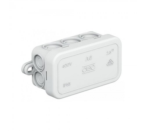 Коробка монтажна OBO Bettermann 80 х 43 х 36 мм (тип А6 IP 55) Коробка монтажна OBO Bettermann 80 х 43 х 36 мм (тип А6 IP 55)