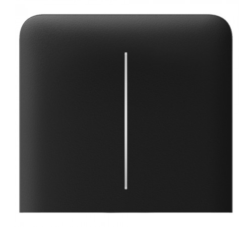 Кнопка Ajax SideButton (2-gang) vertical black для двоклавішного вимикача Кнопка Ajax SideButton (2-gang) vertical black для двоклавішного вимикача