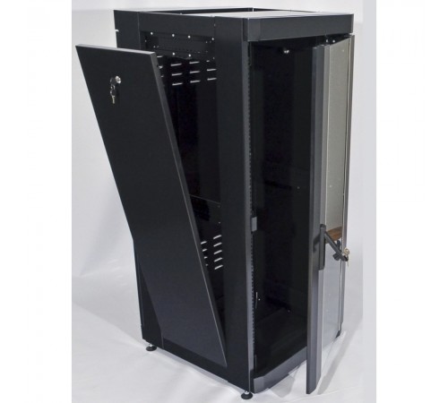 Шафа серверна CMS 28U 610 х 675 UA-MGSE2866MB посилена для мережевого обладнання Шафа серверна CMS 28U 610 х 675 UA-MGSE2866MB посилена для мережевого обладнання