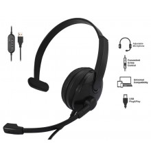 Гарнітура 2E CH12 Mono On-Ear USB