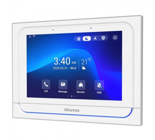 IP-відеодомофон з Wi-Fi 7" Akuvox X933W White IP-відеодомофон з Wi-Fi 7" Akuvox X933W White