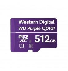 Карта пам'яті Western Digital MICRO SDXC 512GB UHS-I WDD512G1P0C WDC спеціалізована для відеоспостереження