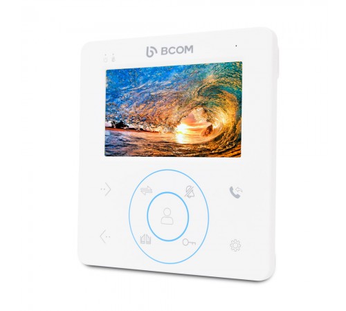 Відеодомофон BCOM BD-480 White Відеодомофон BCOM BD-480 White