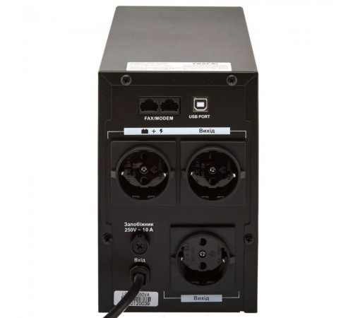 Джерело безперебійного живлення Logicpower LPM-U1550VA (1085W) лінійно-інтерактивне Джерело безперебійного живлення Logicpower LPM-U1550VA (1085W) лінійно-інтерактивне
