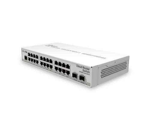 Комутатор MikroTik CRS326-24G-2S+IN 24xGE 2xSFP+ Комутатор MikroTik CRS326-24G-2S+IN 24xGE 2xSFP+