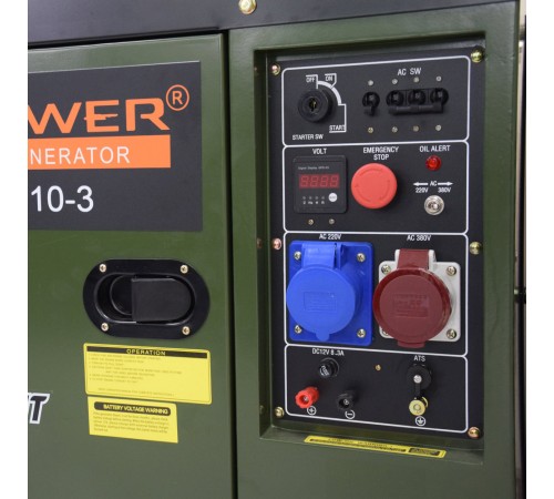 Дизельний генератор FE Power P10-3 максимальна потужність 8.5 кВт Дизельний генератор FE Power P10-3 максимальна потужність 8.5 кВт