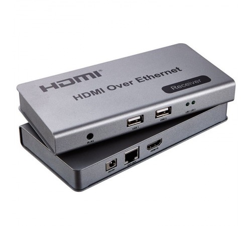 KVM-подовжувач ATIS HDMI/USB +IR по Ethernet до 120 м (1080p) KVM-подовжувач ATIS HDMI/USB +IR по Ethernet до 120 м (1080p)