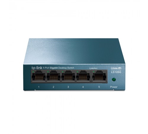 Комутатор TP-Link LiteWave [LS105G] 5-портовий настільний некерований