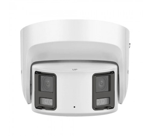 Панорамна IP-відеокамера 8 Мп Hikvision DS-2CD3387G2P-LSU/SL (C) (4 мм) ColorVu для системи відеонагляду Панорамна IP-відеокамера 8 Мп Hikvision DS-2CD3387G2P-LSU/SL (C) (4 мм) ColorVu для системи відеонагляду
