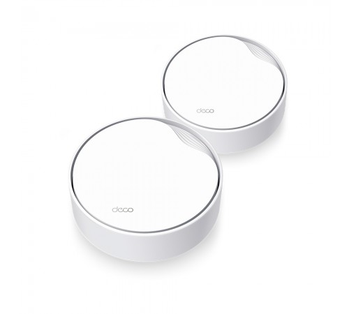 Маршрутизатор TP-LINK Deco X50-PoE (2-pack) MESH система AX3000 1xGE LAN/WAN 1x2,5GE LAN/WAN MU-MIMO OFDMA MESH Маршрутизатор TP-LINK Deco X50-PoE (2-pack) MESH система AX3000 1xGE LAN/WAN 1x2,5GE LAN/WAN MU-MIMO OFDMA MESH