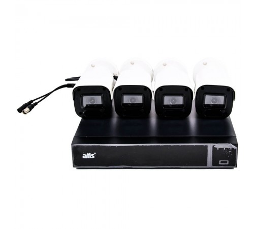 Комплект відеоспостереження ATIS kit 4 ext Комплект відеоспостереження ATIS kit 4 ext