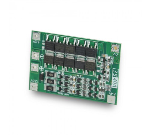 Плата зарядки та захисту ATIS OKY3399-5 (BMS 3S 40A Li-ion)