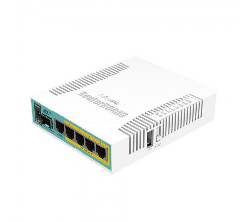 Маршрутизатор MIKROTIK hEX PoE (RB960PGS) 10/100/1000M