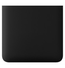 Кнопка Ajax SideButton (1-gang) vertical black для одноклавішного вимикача