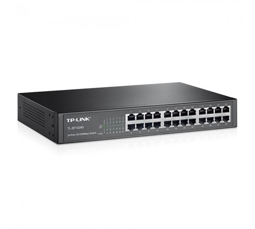 Комутатор TP-Link TL-SF1024D 24-портовий некерований Комутатор TP-Link TL-SF1024D 24-портовий некерований