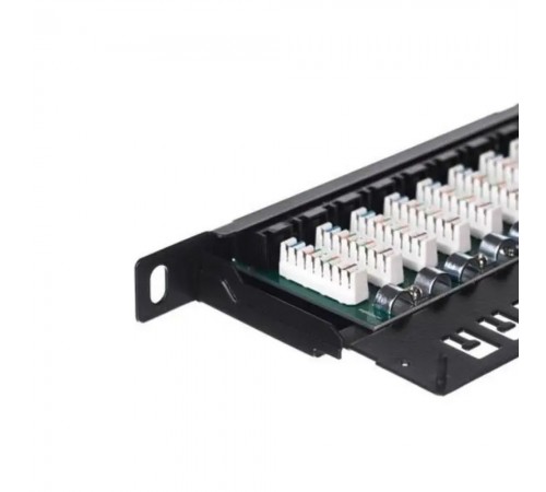 Патч-панель Hypernet 24 порти UTP 0.5U кат. 6е 19" PP-UTP6-24-WMR-05U Патч-панель Hypernet 24 порти UTP 0.5U кат. 6е 19" PP-UTP6-24-WMR-05U