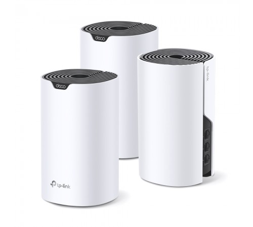 Домашня Mesh Wi-Fi система TP-LINK DECO S7 3PK AC1900 3xGE LAN/WAN MU-MIMO (DECO-S7-3-PACK) Домашня Mesh Wi-Fi система TP-LINK DECO S7 3PK AC1900 3xGE LAN/WAN MU-MIMO (DECO-S7-3-PACK)