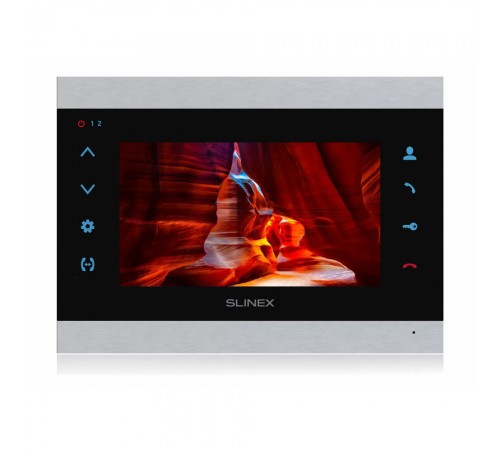 Відеодомофон Slinex SL-07N Cloud (silver+black) з Wi-Fi, детектором руху і записом відео Відеодомофон Slinex SL-07N Cloud (silver+black) з Wi-Fi, детектором руху і записом відео