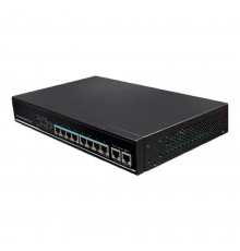 Некерований PoE-комутатор Utepo SF10P-HM з 8 портами PoE