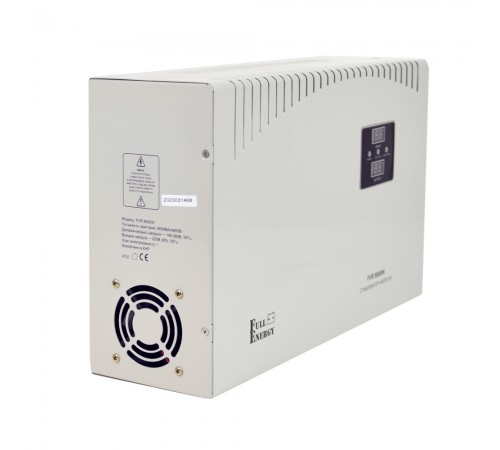 Стабiлізатор напруги Full Energy FVR8000W 8000ВА/4800Вт Стабiлізатор напруги Full Energy FVR8000W 8000ВА/4800Вт