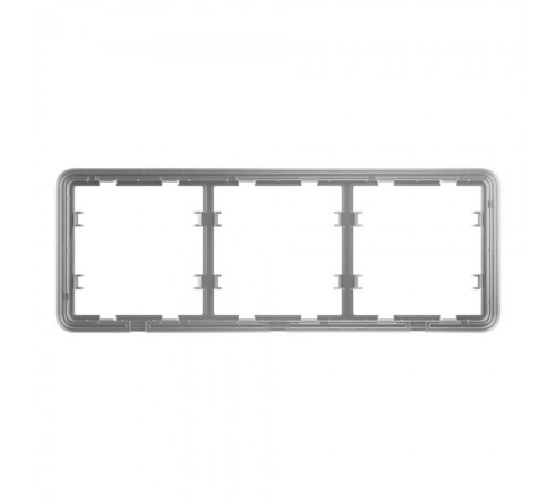 Рамка Ajax Frame (3 seats) для трьох розеток або вимикачів Рамка Ajax Frame (3 seats) для трьох розеток або вимикачів