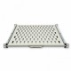 Полиця висувна 19" CMS UA-SHSL-600G 1U 600 мм, сіра