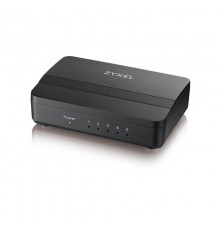Комутатор на 5 портів ZyXEL GS-105S v2 (GS-105SV2-EU0101F) в пластиковому корпусі