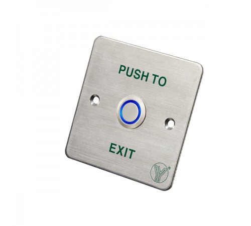 Кнопка виходу Yli Electronic PBK-814C(LED) з LED-підсвічуванням Кнопка виходу Yli Electronic PBK-814C(LED) з LED-підсвічуванням