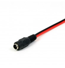 Роз'єм живлення (мама, female) Power jack 2.1*5.5mm з дротом 20 см