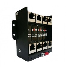Металевий корпус для монтажу 4 набірних модулів грозозахисту TWIST LG-4-RACK