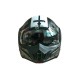 Мотошолом модуляр Beon B-707 81 MATT BLACK/GREY/WHITE (матовий чорний/сірий/білий), розмір L