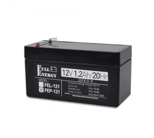 Акумулятор 12В 1.2А·год для ДБЖ Full Energy FEP-121 Акумулятор 12В 1.2А·год для ДБЖ Full Energy FEP-121