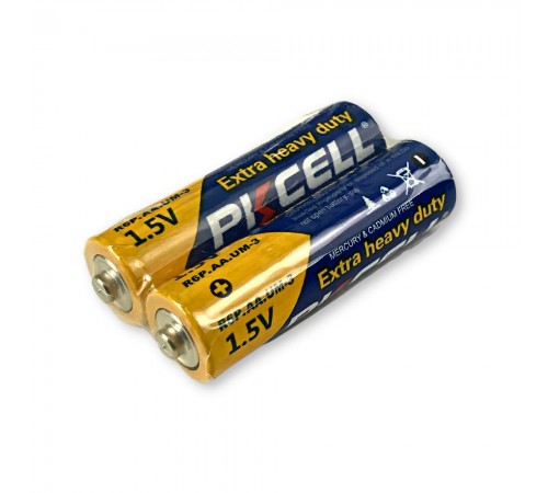 Комплект з 20 батарейок PKCELL Extra Heavy Duty AA R6P 1.5V по 2шт./плівка Комплект з 20 батарейок PKCELL Extra Heavy Duty AA R6P 1.5V по 2шт./плівка