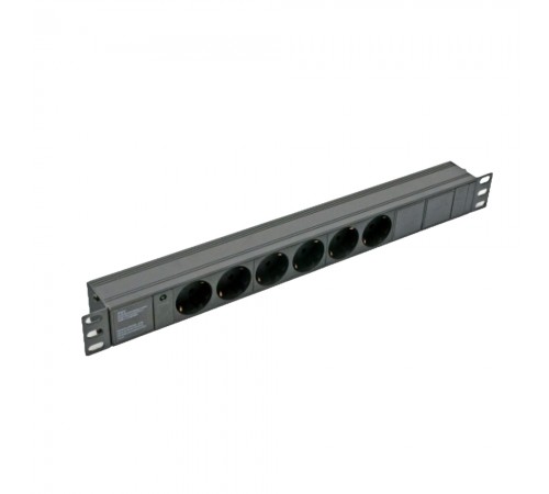 Мережевий фільтр Kingda KD-GER(16)N1006WKPB19A-C14 6 розеток 19" Мережевий фільтр Kingda KD-GER(16)N1006WKPB19A-C14 6 розеток 19"