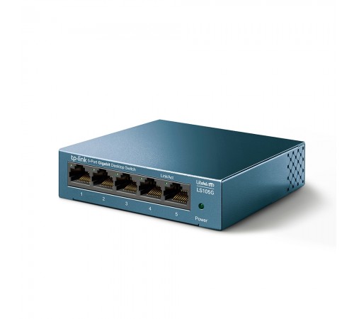 Комутатор TP-Link LiteWave [LS105G] 5-портовий настільний некерований