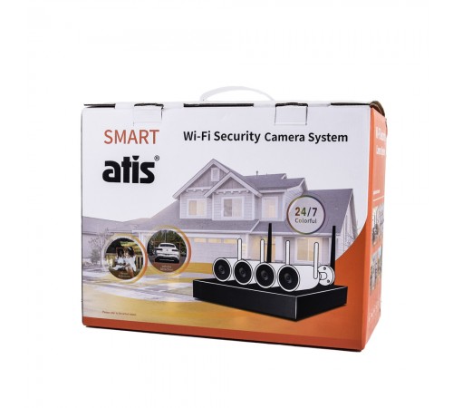 Комплект відеоспостереження ATIS WF 4 kit Комплект відеоспостереження ATIS WF 4 kit