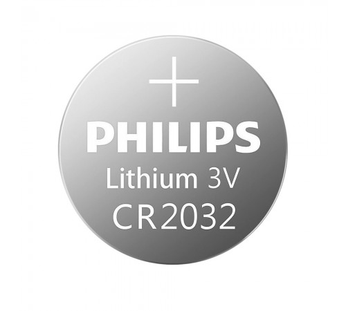 Батарейка Philips Lithium CR 2032 BLI 1 Батарейка Philips Lithium CR 2032 BLI 1