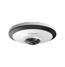 HDCVI відеокамера Fisheye 5 Мп Dahua DH-HAC-EW2501P з вбудованим мікрофоном для системи відеонагляду