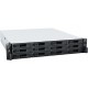 Система зберігання даних SYNOLOGY RS2421RP+ з 12 відсіками для дисків, 4GB RAM, стійкове виконання 2U