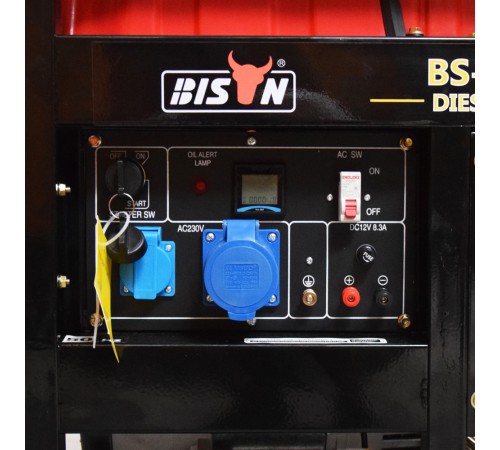 Дизельний генератор BISON BS12000DCE максимальна потужність 10 кВт Дизельний генератор BISON BS12000DCE максимальна потужність 10 кВт