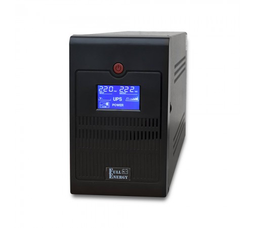 Автономне ДБЖ Full Energy BBGP-220/15Pro 1500ВА / 900Вт offline з РК-дисплеєм Автономне ДБЖ Full Energy BBGP-220/15Pro 1500ВА / 900Вт offline з РК-дисплеєм