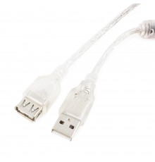 Подовжувач USB 2.0 AM/AF Cablexpert (CCF-USB2-AMAF-TR-10) 3 метри з феритовим кільцем