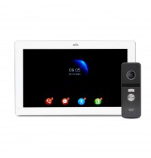Комплект відеодомофона ATIS AD-1070FHD/T White з підтримкою Tuya Smart + AT-400HD Black